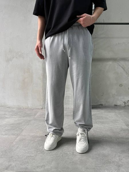 Штани Baggy Washed Tracksuit у сірому кольорі ШТ02 фото