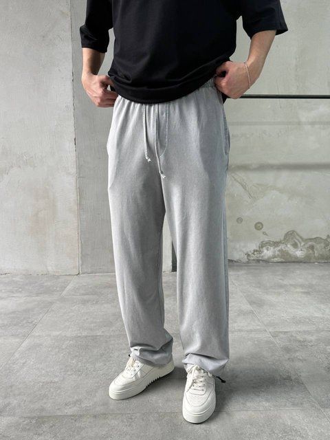 Штани Baggy Washed Tracksuit у сірому кольорі ШТ01 фото