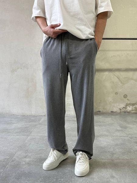 Штани Baggy Washed Tracksuit у темно-сірому кольорі ШТ05 фото